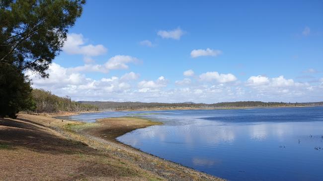 Paradise Dam on October 2.