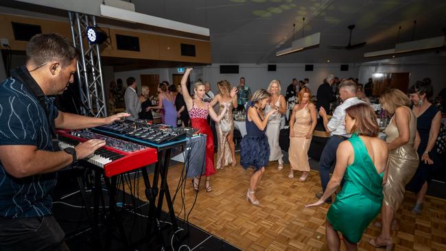 Andy V and the Shimmering Moon Gala Dance Floor. Picture: Mile Productions.