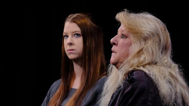 Mr Farrell’s sister Simone Hellyer and mother Valery Hellyer gave victim impact statements to the Supreme Court on February 21. Picture: NCA NewsWire / Luis Ascui