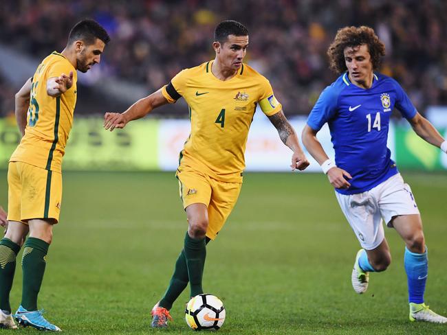 Tim Cahill of the Socceroos.