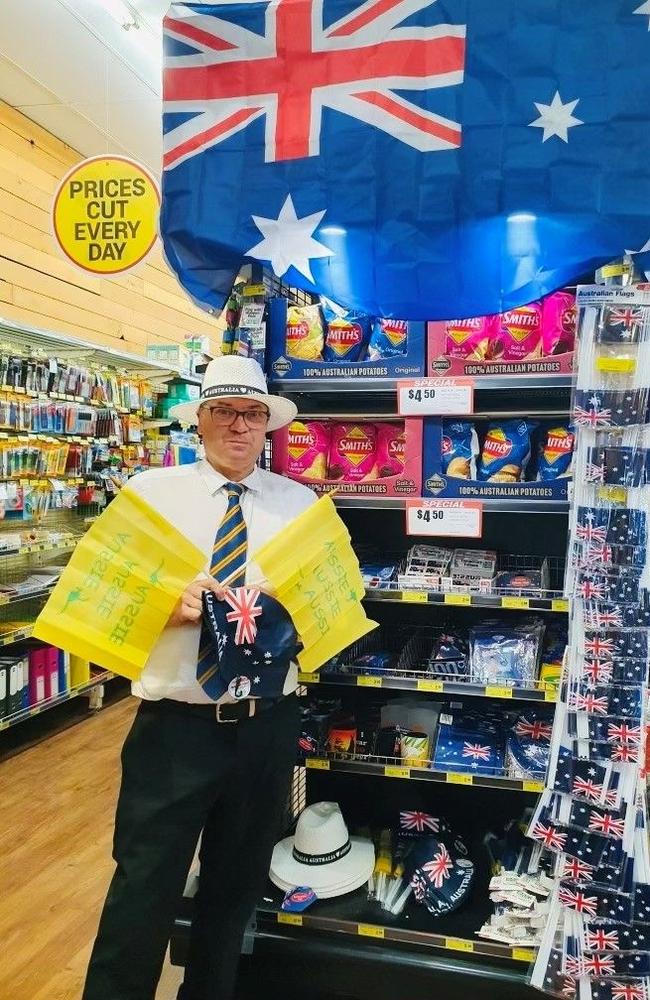 Romeos is also selling Australia Day merchandise. Picture: Facebook