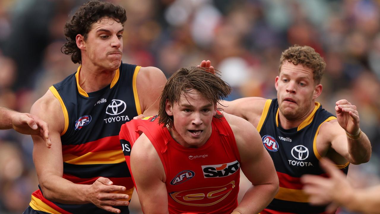 AFL Round 21 Adelaide v Gold Coast: James Borlase, Mark Keane lead ...