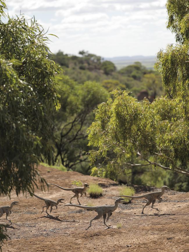 Australian Age of Dinosaurs museum. Picture: Mark Cranitch.