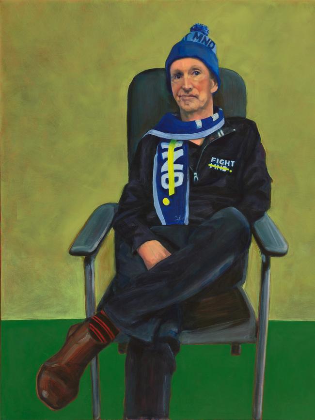 Linda Gold ‘Still standing and fighting’ © the artist, image © Art Gallery of New South Wales, Jenni Carter Sitter: Neale Daniher