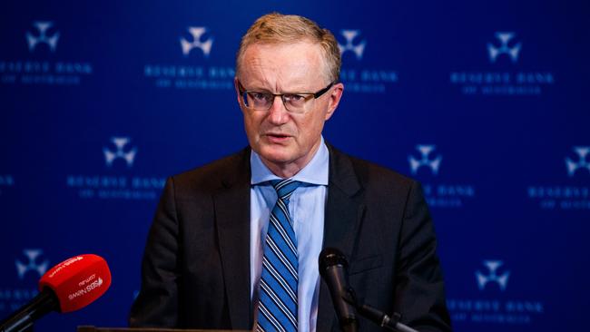 Reserve Bank governor Philip Lowe. Picture: James Brickwood