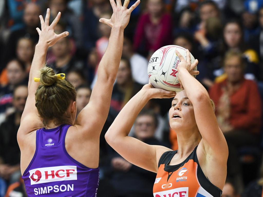 Super Netball: Queensland Firebirds v Giants | The Courier Mail