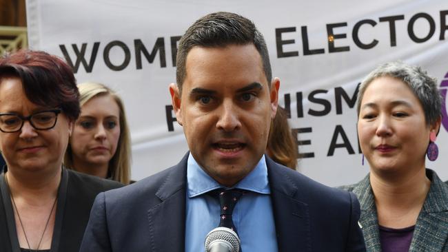 NSW independent MP Alex Greenwich revealed he brought up his intention to proceed with the bill in May. Picture: AAP Image/Dean Lewins