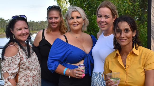 Patrons enjoying the Capricorn Food and Wine Festivalâ€™s Big Beer Festival, Rockhampton Riverside Precinct, March 19, 2022.