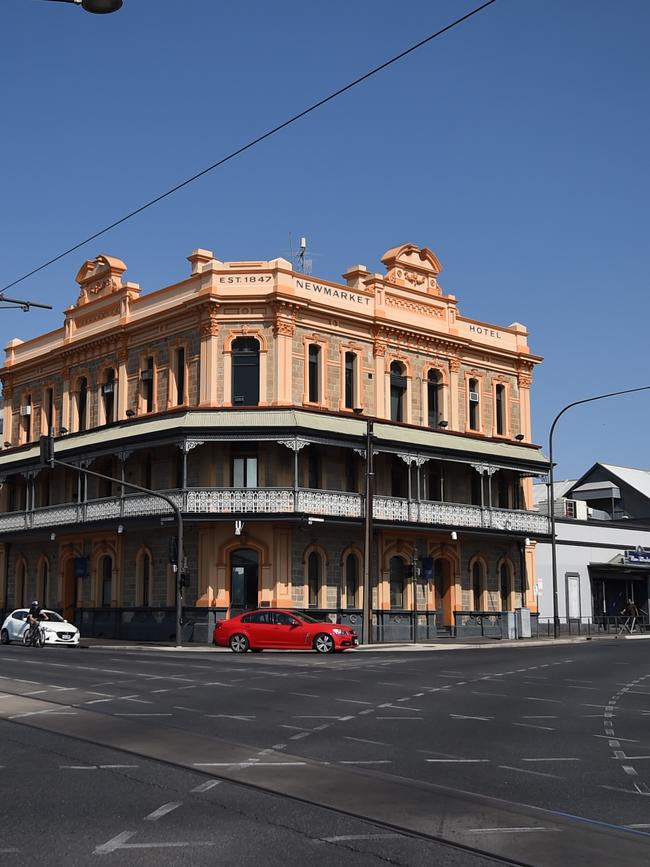 The Newmarket Hotel and former HQ entertainment complex.