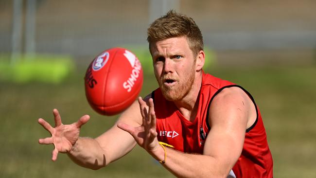 Dan Hannebery is set to undergo surgery on his right calf.