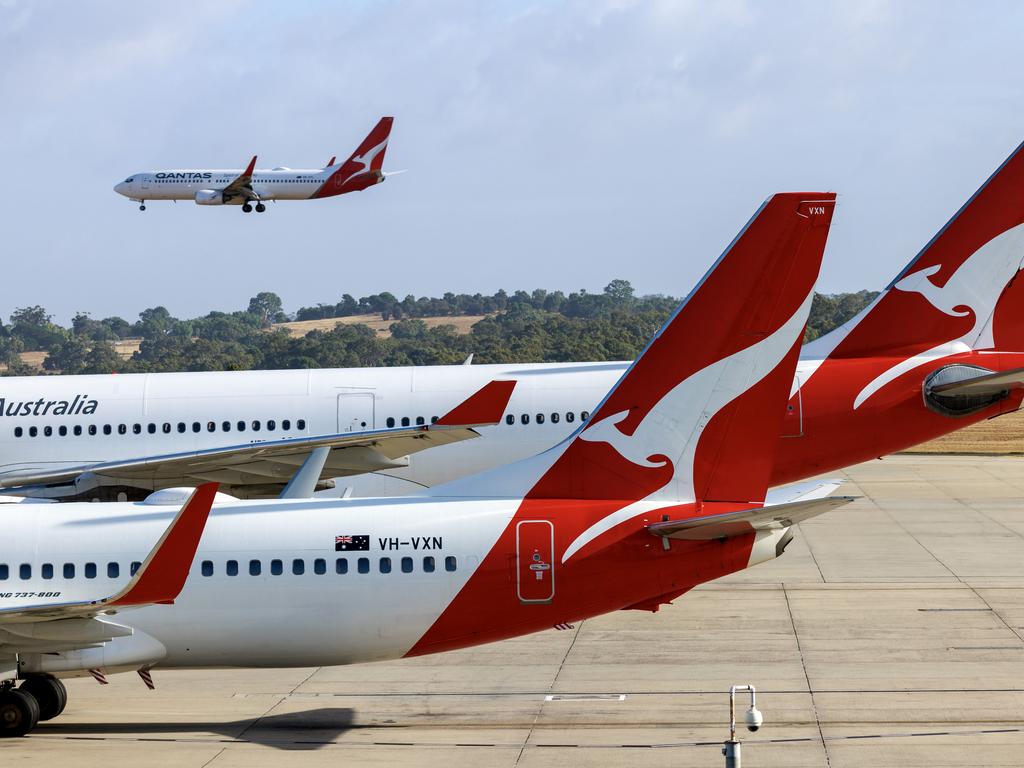 Qantas said it would compensate customers for their hotel stays following the incident. Picture: NCA NewsWire / David Geraghty