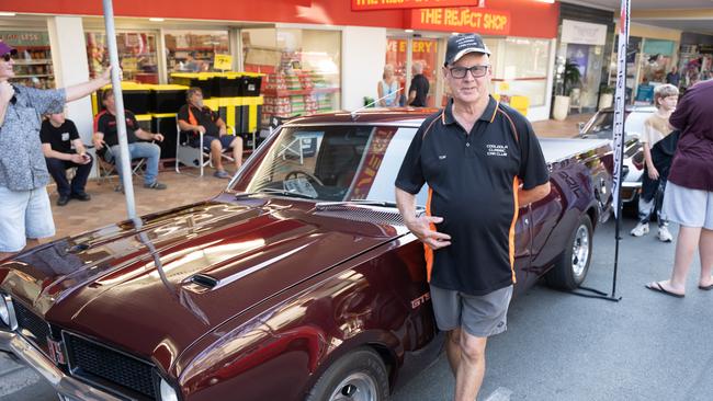 Tom Dillon with his 1970 HT Holden Ute at Mary Christmas, December 20,2023.