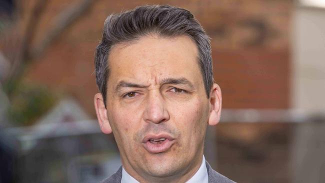 Education Minister Blair Boyer said circumstances outside of school are brought into school. Picture: Ben Clark