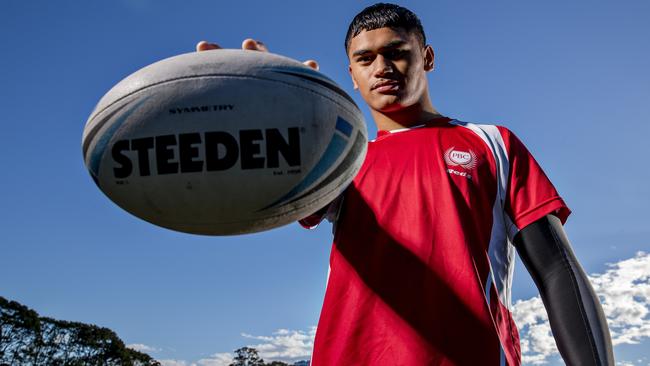 Brendan Piakura is seen as a star of the future. Picture: Jerad Williams