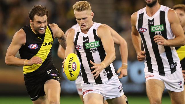 Adam Treloar needs to play with some arrogance, says David King. Picture: Getty Images