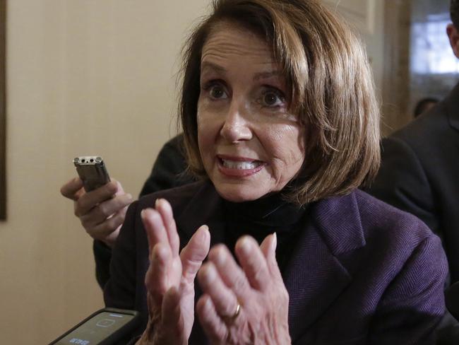 Speaker of the House Nancy Pelosi. Picture: AP Photo/J. Scott Applewhite