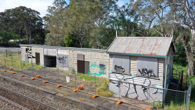 The rotting state heritage-listed Balhannah Railway Station, which is owned by the State Government. Picture: Help save South Australia's history from demolition