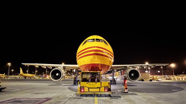 DHL Global Forwarding Australia Air freight network. Picture: Supplied