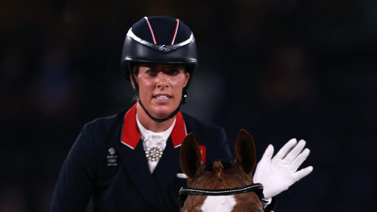 Britain's Charlotte Dujardin. Photo by Behrouz MEHRI / AFP.