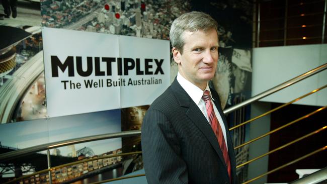 Andrew Roberts, when he was chief executive of Multiplex at its headquarters in Sydney in 2006.