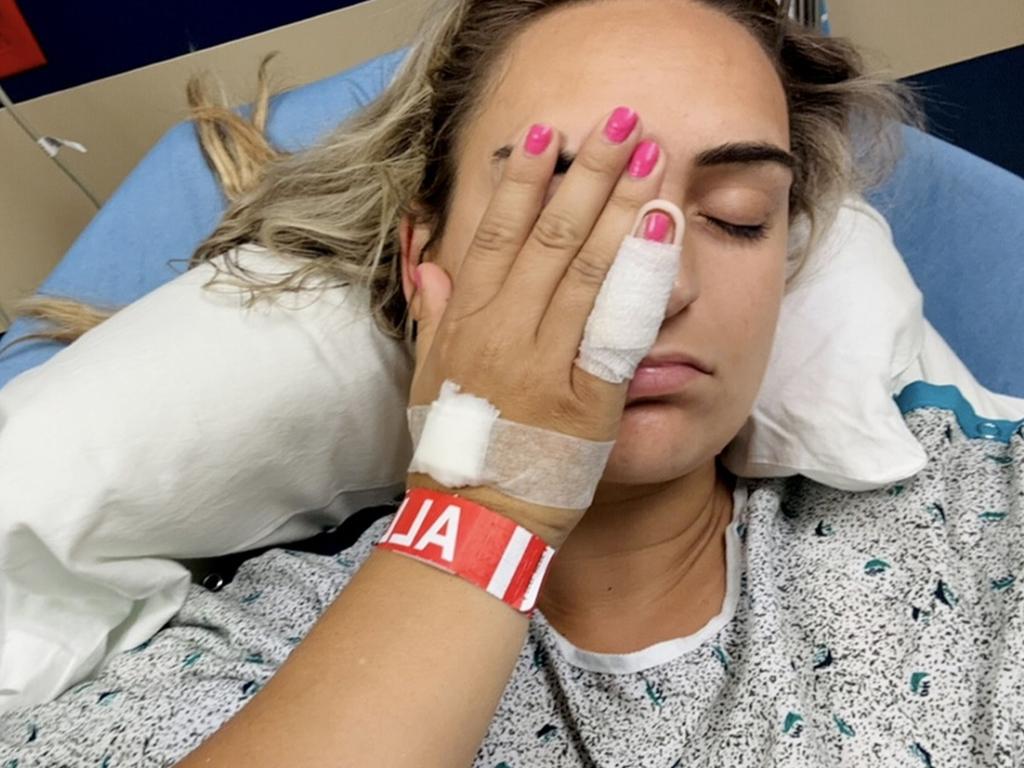 She was treated for toxic shock syndrome. Picture: Kennedy News
