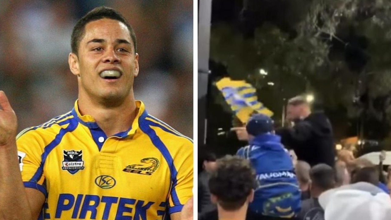 Jarryd Hayne of the Parramatta Eels.