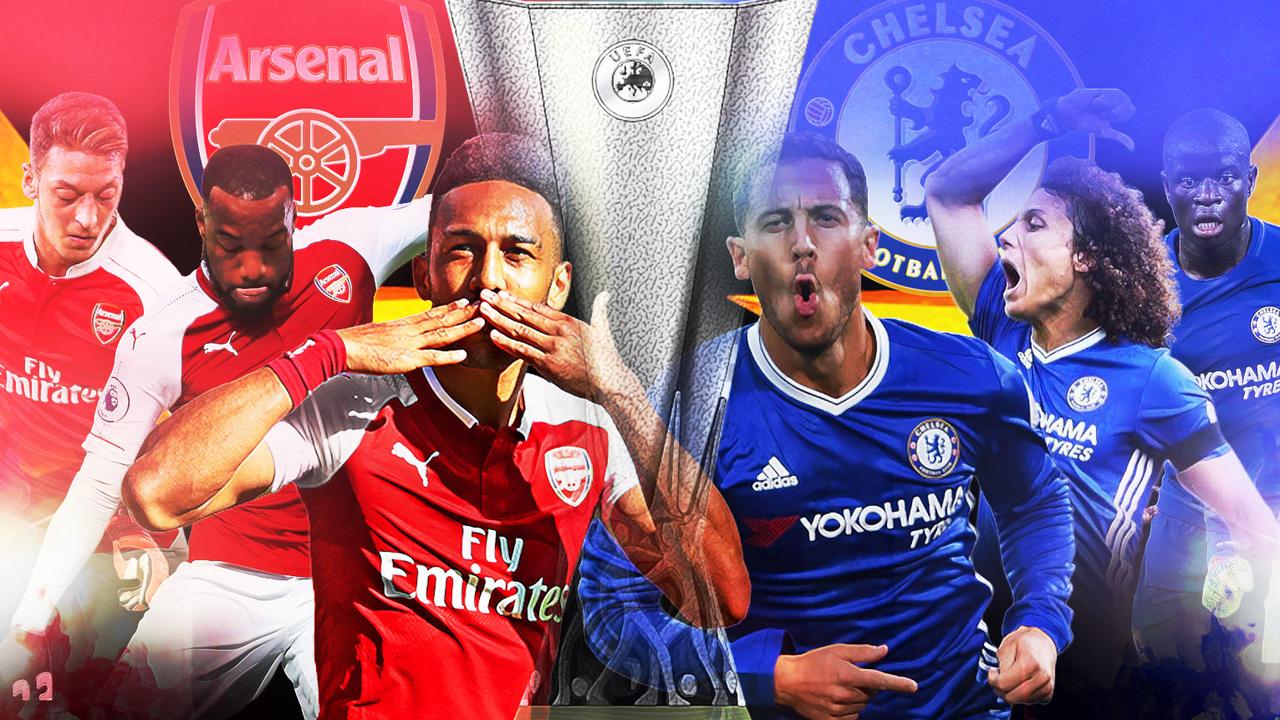 Arsenal and Chelsea meet in the Europa League final