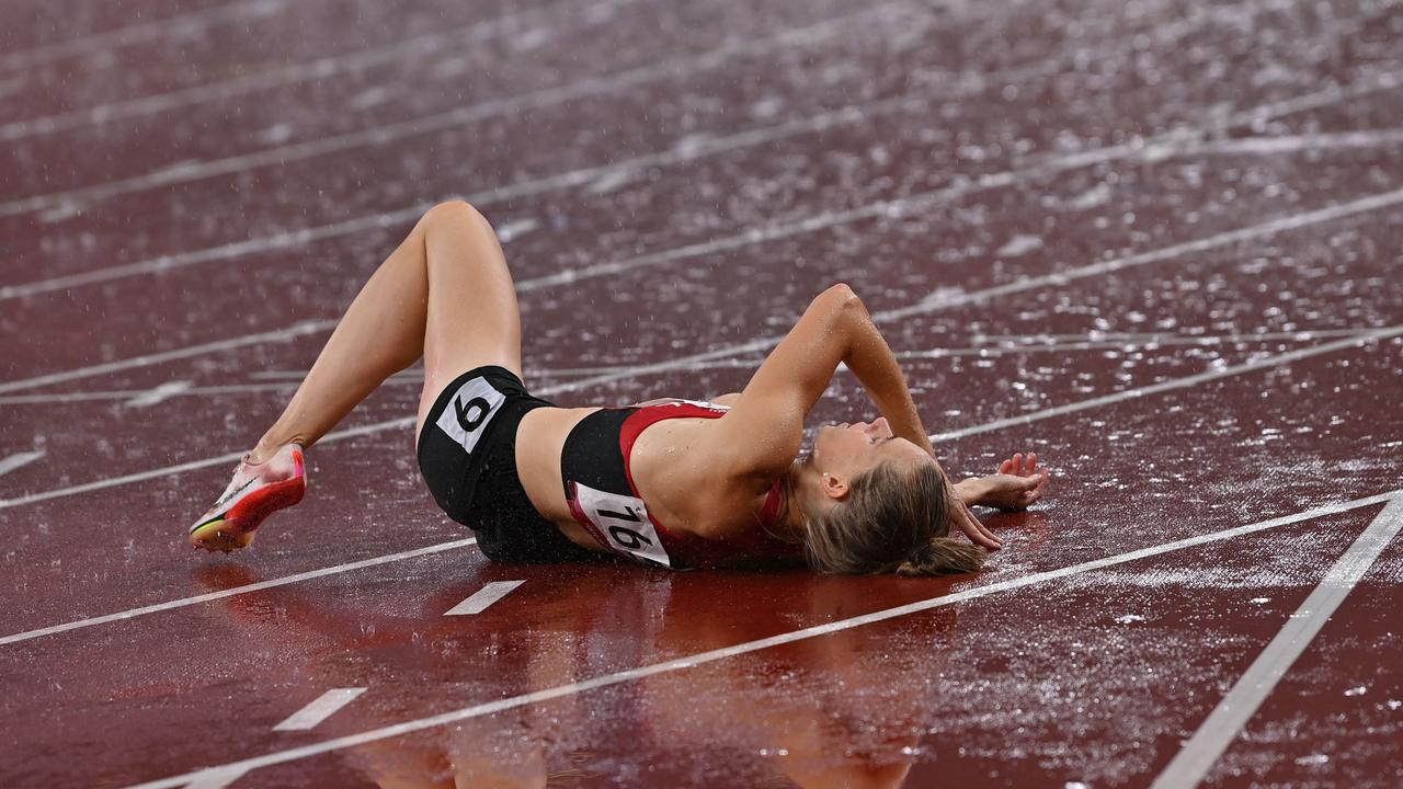 Some fans believed the race should have been called off. Picture: Andrej Isakovic/AFP