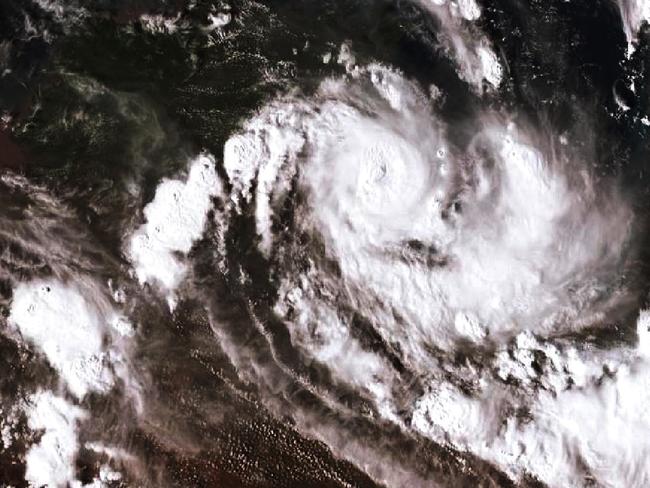 NASA  Satellite image of Cyclone Owen