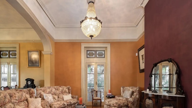 One of the huge living areas.