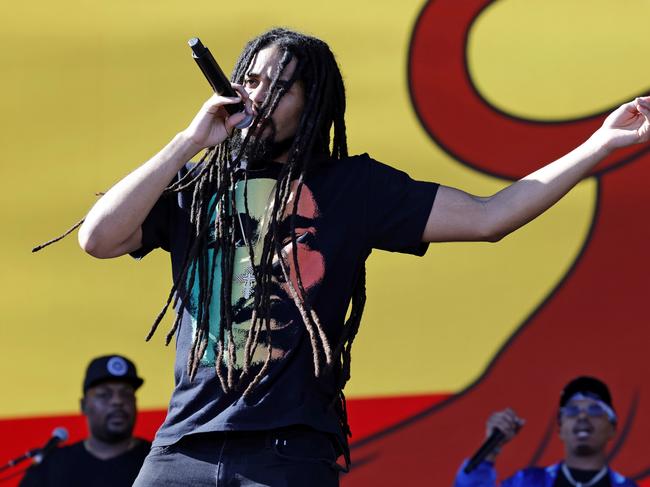 Skip Marley performed a gig in Turkey. Picture: Frazer Harrison/Getty Images for Coachella