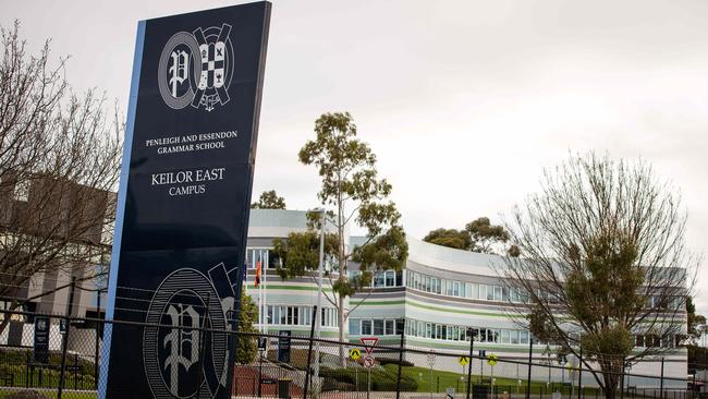 Penleigh and Essendon Grammar School in Keilor East. Picture: Mark Stewart