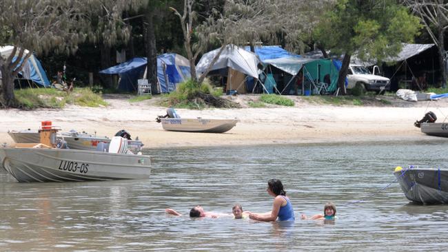 Inskip Point was hit by a gastro outbreak earlier this month.