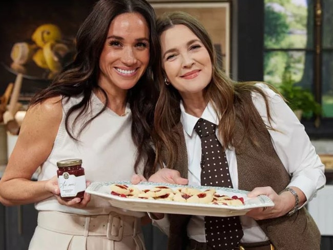 Meghan Markle made a rare TV appearance on The Drew Barrymore Show to plug her series.