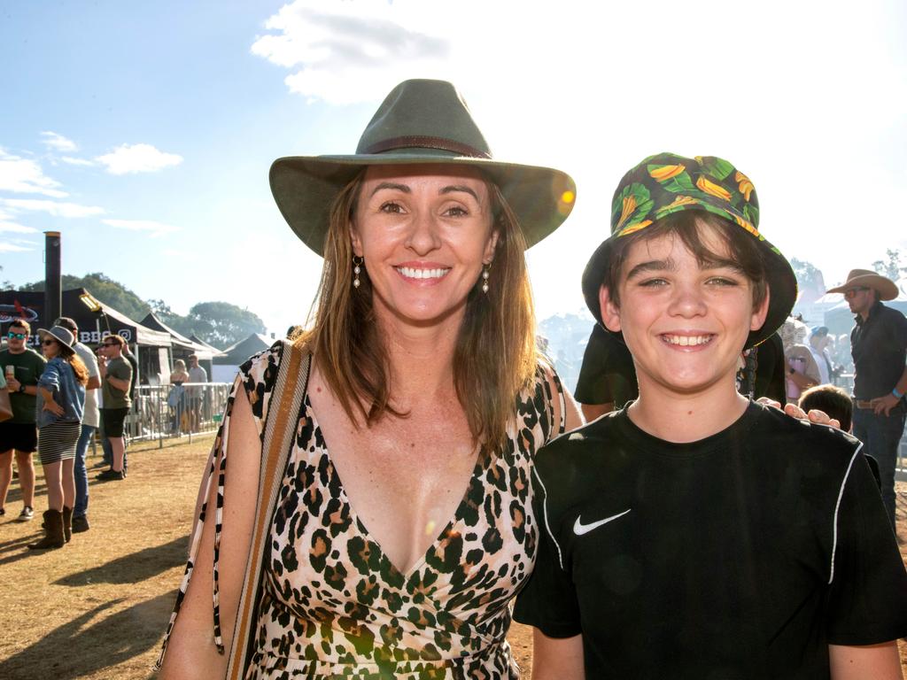 Danielle and Henry Thompson. Meatstock - Music, Barbecue and Camping Festival at Toowoomba Showgrounds.Saturday March 9th, 2024 Picture: Bev Lacey