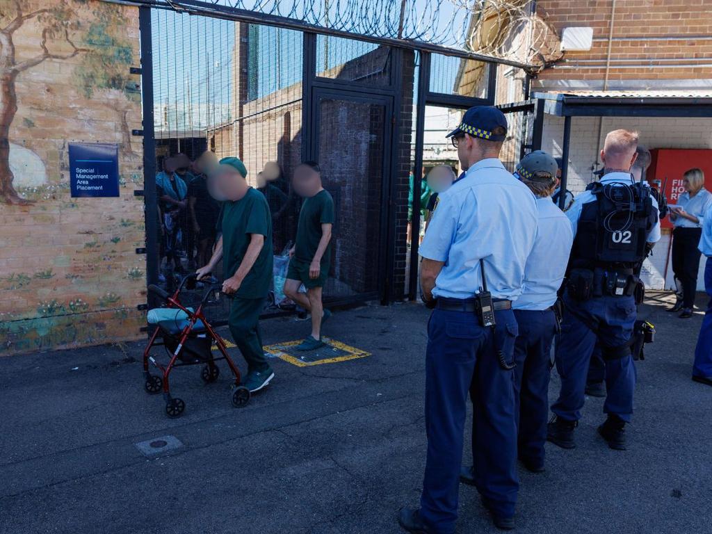 Inside Long Bay Prison Sydney. Picture: Justin Lloyd.