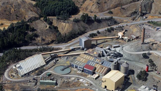 Moves are afoot to reopen the Mt Lyell copper mine, which was placed into care and maintenance in 2014 in the wake of a spate of worker deaths. Picture: File