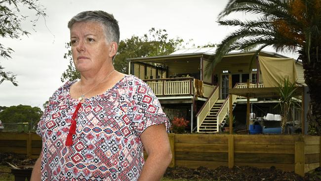 Tara and Ed Duffy, share their concerns and frustration at TRC for inaction over creek. Toowoomba Regional Council won't be spending money on repairing Oakey Creek which still has residue from the 2011 floods. The creek full of blue green algae, murky, overgrown poses a threat to nearby people and their homes.