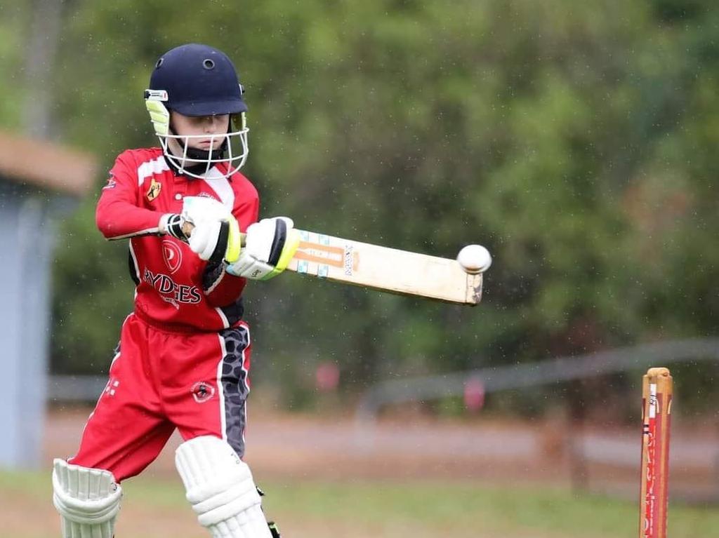 Eli Hayward hit 79 boundaries during the 2022 season. Picture: Southern Districts Cricket Club.