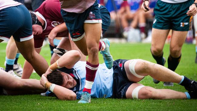 Queensland Reds under 18s v New South Wales under 18s. Picture courtesy of Tom Primmer/QRU.