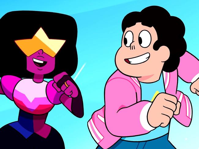 Scenes from Steven Universe: The Movie; animated movie created by Rebecca Sugar. 2019