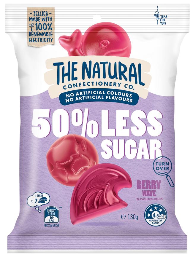 New flavour, Berry Wave. Picture: The Natural Confectionery Co