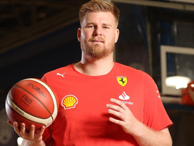 Former Bullets NBL Player Harry Froling, Zillmere. Picture: Liam Kidston