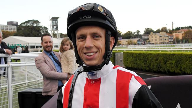 Jean Van Overmeire will ride See You Soon in the Golden Slipper on Saturday. Picture: AAP