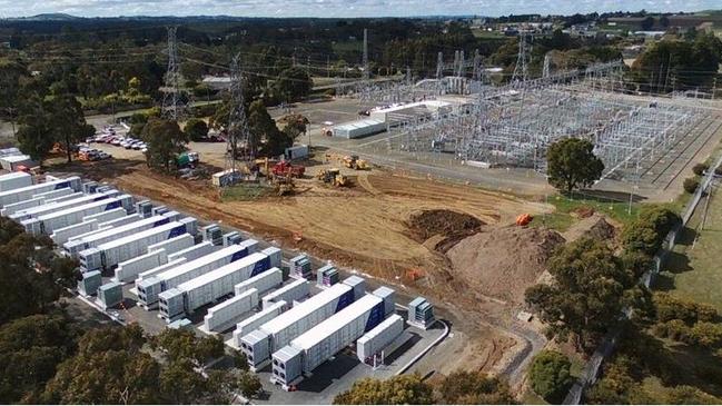 BATTERY PLAN: Genex Power is looking to build the Como Battery Project at a substation near Rockhampton similar to this 30MW/30MWh Ballarat Battery in Victoria.