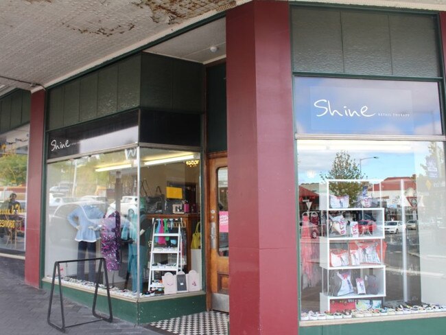 Shine Retail Therapy, in North Hobart, closed down after a woman stole more than $3000 worth of jewellery and bit the shop owner when confronted.