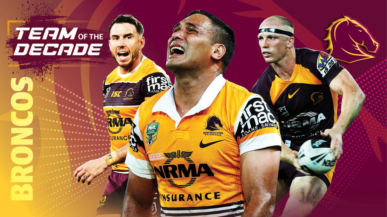 Brisbane Broncos team of the decade: Israel Folau, Darren Lockyer