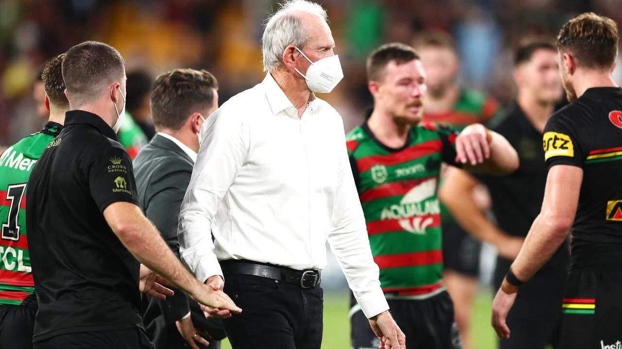 Wayne Bennett is gone — how will the Rabbitohs fare without him? Picture: Chris Hyde/Getty Images