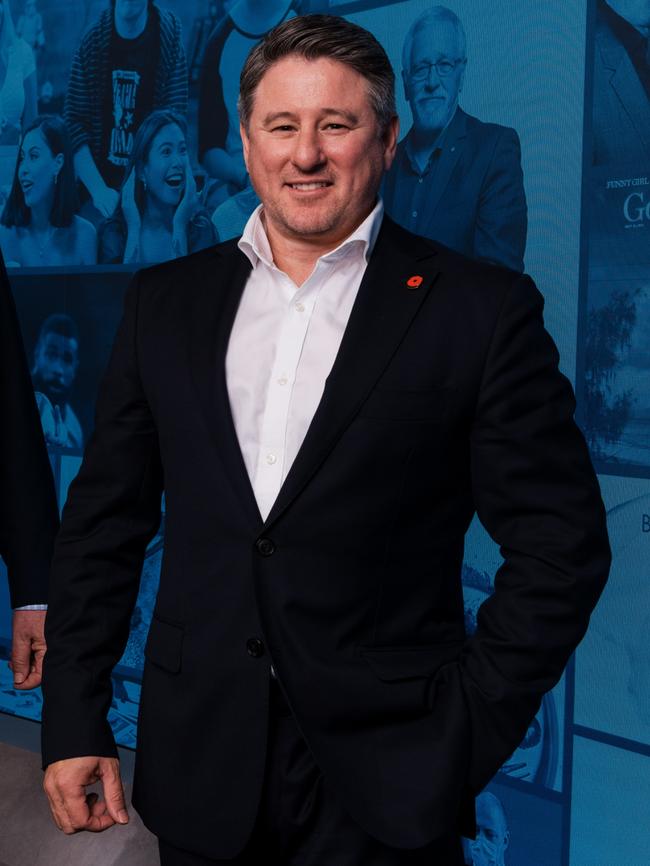 Nine CEO Mike Sneesby. Picture: James Brickwood