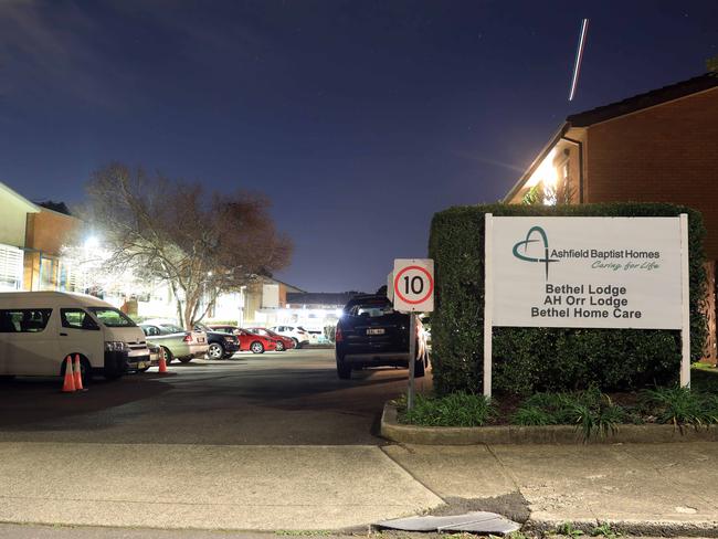 Pictured on the Wednesday 22nd of July 2020 is the exterior of the Ashfield Baptist Homes in Ashfield.Picture: Christian Gilles